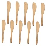 MAGICLULU 10 Stücke Bambus Butter Cutter Butter Käse Spatel Butter Spreader Butter Spatel Khaki