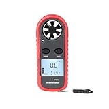 AYJYZHIAG Anemometer Tragbares Anemometro-Thermometer GM816 Windgeschwindigkeitsmessgerät Windmesser 30 m/s LCD-Digital-Handanemometer(WT816-WIN)