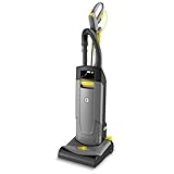 Kärcher CV 30/1 Teppichbürstsauger, Vakuum: 19,5 kPa, Nennleistung: 850 Watt, Behälter: 5,5 Liter, Dehnsaugschlauch, inkl. Bürstenwalze, Vliesfiltertüte, Filterschaum, Fugendüse, Polsterdüse