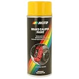 MOTIP 04097 Bremssattellack gelb 400 ml