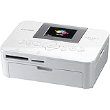 Canon SELPHY CP1000 Mini Fotodrucker (Druck bis Postkartengröße 10x15cm, Thermosublimation, farbstabil 100 Jahre, Druck von USB-Stick + Speicherkarte, kein WiFi) weiß [ohne Farbband/Papier, ohne Akku]