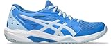 ASICS Damen Gel-Rocket 11 Sneaker, Blaue KÜSTE/Weiss, 42 EU