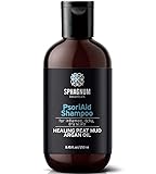 Schuppenflechte Kopfhaut Shampoo – Natürliches Heiltorfbehandlung mit Arganöl bei Psoriasis, Dermatitis, Ekzem und Juckender Kopfhaut. 100% frei von Steinkohlenteer