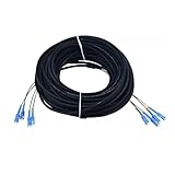 300m Anschlusskabel für den Außenbereich, 2/4-adrig, 7,0 mm, 2C, 4C, CPRI, LC, SC, FC, SM, DVI, FTTH-Bridge Wasserdicht, 2-adriges Glasfaserkabel (SC/A-SC/A,2C SM No Out conn