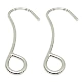 MALSSE Tauchhaken Edelstahl Scubas Dive Single Reef Hook Unterwasserhaken für Drift Tauchen Frees Tauchen Segeln Riffhaken Tauchstrom Einzelhaken