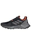 adidas Herren Terrex Soulstride Trail Running Shoes Trailrunning-Schuhe, core Black/Grey Four/semi Impact orange, 44 2/3 EU