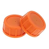 Toyvian 2 Stücke Manipulationsmaschine Öltankdeckel Tankdeckel Abdeckung Tankdeckel Motorrad Tankdeckel Tankdeckel Ersatz Pp Orange