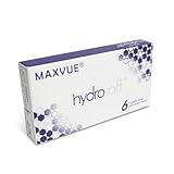 Hydrosoft Kontaktlinsen Monatslinsen 6er Pack - Einweg-Kontaktlinsen - Eye Contact Lenses Monthly - Weiche Kontaktlinsen Monatslinsen (-5.50, 8.6, 14.2, 6)