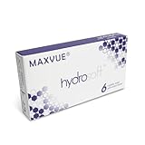 Maxvue Hydrosoft Monatliche Einweg-Kontaktlinsen 6er Pack (-3.00, 8.6, 14.2, 6)