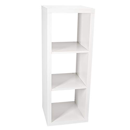 Ikea Kallax Regal, Bücherregal, Wandregal, Raumteiler in weiß (42 x 112 cm)