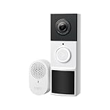 Tapo TP-Link D210 Video-Türklingel Akku (Video Doorbell) | Türklingel mit Kamera, 2K 3MP, Farbe Nachtsicht, Zwei-Wege-Audio, 6400mAh Nicht entfernbarer Akku, KI-Erkennung, Mit Chime