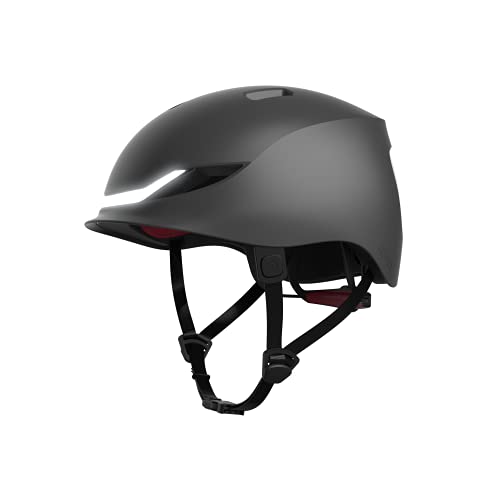 Lumos Matrix Smart-Helm | Urban | Skateboard-, Roller- und Fahrradzubehör | Vorder- und Rücklicht (LED) | Blinker | Bremslichter | Bluetooth-Verbindung | Erwachsene: Männer, Frauen (Charcoal Black)