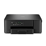 Brother DCP-J1260W A4 Kabelloser Tintenstrahldrucker | All-in-One (Drucken/Kopieren/Scannen) | WLAN/USB 2.0 | A4 | Duplexdruck | Fotos | Inklusiv Tinte | UK-Stecker