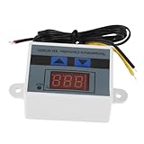 DECOMELODY Digitaler Temperaturregler mit Mikrocomputersteuerung Programmierbarer Temperaturcontroller Präzise Temperaturkontrolle für Heiz und Kühlsysteme im Labor Vielseitig Einsetzbar mit