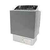 OUTFYT Sauna -Heizung 4. 5KW-9KW Wohngebrauch Elektrische Saunaheizung Herd Trockendampf -Sauna -Heizung mit internem Controller, Hohe Temperaturen Widerstehen(9kw)