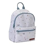 Little Dutch Tiamo 4943 Kinderrucksack Sailors Bay/Matrosen Bucht blau (29x22,5x12 cm), S