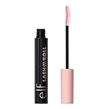 e.l.f. Lash 'N Roll Mascara, Curling Mascara Für Sichtbar Geliftete Wimpern, Hebt Und Trennt Die Wimpern, Langanhaltende Formel, Vegan & Tierversuchsfrei, Pitch Black, 9,2 g