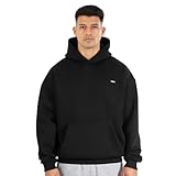 SMILODOX Herren Hoodie Dawson, Oversize Fit Langarm Oberteil mit Kapuze, Hoody Sweatshirt, Optimal für Sport, Streetstyle und Alltag, Bequem und Vielseitig Kombinierbar