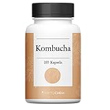 KOMBUCHA | Kapseln mit Kombucha Extrakt | 180 Kapseln | Premium Qualität aus Deutschland