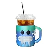 Nanmiyan Eisbecher, Eisbecherhalter, 3D Gedruckter Dessertbehälter Wiederverwendbar Mit Löffeln Für Erwachsene Zuhause Feiern Bei Picknick Reise Arbeitsplatz