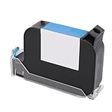 Fafeicy Black Handheld Inkjet -Druckerpatrone mit Schneller Trocknungstinte für SC12 SC12T CP12 CP12W SC12KJ 12,7 Mm HD Strong Adhäsion 42ml