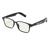 Smart-Brille, Kabellose IP5-wasserdichte Open-Ear-Sound-Sonnenbrille mit Dual-Mikrofonen, BT 5.3 Sprachsteuerung, Unisex-Smart-Audio-Brille für Fahren, Sport, (mit polarisiertem