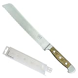 Güde Alpha Olive Brotmesser 21 cm inkl. PRYMO.de® Klingenschutz