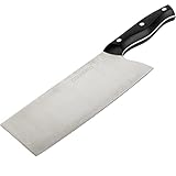 GOURMEO Chinesisches Küchenmesser - 33,1 x 13 x 3,6 cm - Großes Profi Kochmesser aus Edelstahl - Scharfes Hackmesser & Küchenbeil - Messer für Knochen, rohes Fleisch und Gemüse