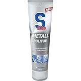 DR. WACK S100 Metallpolitur 100 ml - Polierpaste für Metallteile - Effektive Motorradpolitur & Kratzer-Entfernung - Poliermittel für alle Metalle geeignet - Hochwertige Motorradpflege