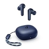 soundcore by Anker P20i Kabellose Bluetooth Kopfhörer in-Ear, 10mm Treiber, Bluetooth 5.3, Anpassbarer EQ, 30 Std. Spielzeit, IPX5 wasserfest, 2 Mikros mit KI, einzeln verwendbar (Blau)