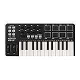MagiDeal Midi Keyboard Controller Beat Maker Machine Digital Piano Controller USB Piano Keyboard Midi Controller Pad für Leistung
