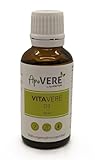 Vitamin D3 Tropfen mit 800 I.E pro Tagesdosis, Vitamin D3 hochdosiert in MCT-Öl und Traubenkernöl, hohe Bioverfügbarkeit,100% vegan, 30ml