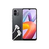 Xiaomi Redmi A2 Smartphone + Kopfhörer, 2+32GB, Handy ohne Vertrag, 6,52' HD+Display, 5.000 mAh, MediaTekHelio G36, 8MP AI Dual Kamera, Dual-SIM, Black (DE Version) (Generalüberholt)