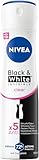 NIVEA Black & White Invisible Clear Deo Spray, Anti-Transpirant mit patentierter Anti-Flecken-Formel, Deodorant mit 72h Schutz (150 ml)