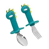 Cabilock 1Satz Geschirr Aus Lernlöffel Für Rutschfestes Design Für Essen Lernen Elegantem