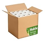 Hakle Recycling Toilettenpapier – 80 Rollen, Die sanfte Sauberkeit und Pflege für Wohlbefinden