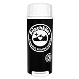 Frischkäse Schuhdeo Black Edition | Das mikrobiologische Schuhpuder gegen Fußgeruch | Besser als ein Spray | Frische für Arbeitsschuhe, Sportschuhe & mehr | 1 Jahr neutrales Schuhklima