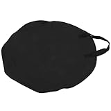 UPKOCH Radsack Mountainbike im Freien faltbar Zyklus Fahrradzubehörtasche Laufradtasche für Erwachsenenfahrräder Fahrradtasche mit Tragegriff Radbeutel Polyester Black
