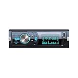 Caliber Autoradio Bluetooth 1DIN, FM Tuner, 4x75W, USB/Micro SD, 2.1A Ladefunktion, Aux-in, Freisprecheinrichtung, Externes Mikrofon, RCA Ausgang, Lichtdimmer, 85mm, MP3/WMA/APE/FLAC