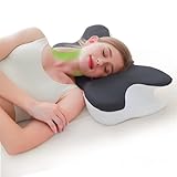 Bewalker Orthopädisches Kissen aus Memory Foam, Nackenkissen, Nackenstützkissen, Schlafkissen- ergonomisches Anti-Schnarchkissen gegen Rückenschmerzen