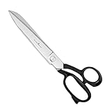 Schwertkrone Arbeitsschere Stoffschere Schneiderschere Nähschere für professionelles Handarbeiten (10' - 25 cm)
