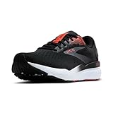 BROOKS Herren Ghost 16 Sneaker, Black/Cobalt/Neo Yellow, 41 EU