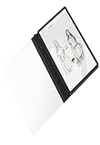 SAMSUNG Galaxy Tab S8 Note View Cover, Schutz, Touch-Empfindlich, Liegt über Tablet-Bildschirm, S Pen Halter, Magnetisch, US-Version, Schwarz