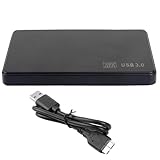 Fozriybefy SATA-Zu-USB-3.0-Solid-State-Gehäuse, Mobile Festplattenkassette, Kunststoff, 2,5, für Externen Festplatten-SSD-Speicher