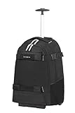 Samsonite Sonora - 17 zoll Laptoprucksack mit rollen, 55 cm, 30 L, Schwarz (Black)