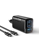 Anker USB C Ladegerät 67W, Anker 335 Hochleistungs-Netzteil mit PIQ 3.0, 3-Port Schnellladegerät, iPad ladegerät, PD Charger für iPhone 16/15 Serie, MacBook Pro, iPad, Galaxy, Pixel und mehr