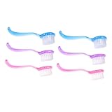 Beaupretty 6 Stück Teiliges Nagelbürsten mit Langem Griff und Weichen Borsten Sanfte Gesichtsreinigungsbürste für Porentiefe Pflege Vielseitig für Nägel und Gesicht Praktische Reisegröße