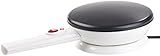 Rosenstein & Söhne Crepes Maker: Kabelloser Crêpes-Maker, Anti-Haft, Temperatur-Automatik, 20 cm, 800 W (Pfannkuchen Maker, Crepe Eisen, Waffeleisen)