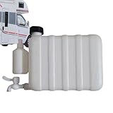 RV Wassertank | 9L Fahrzeug Wasserbehälter mit Zapfen | Watter Storage Container | Dienstprogramm Water Tank | Waater -Krug, tragbarer Watter -Träger für Camping- und Wohnmobilreisen