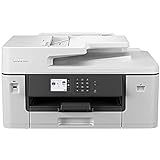 Brother MFC-J6540DW DIN A3 4-in-1 Farbtintenstrahl-Multifunktionsgerät (250 Blatt Papierkassette, Drucker, Scanner, Kopierer, Fax), Weiß